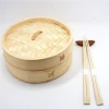 Hot Selling Kitchenware Round Bamboo Dim Sum Steamer