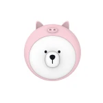 Hot Selling Mini Electric Heaters Usb Rechargeable Portable Cute Power Bank Bear Hand Warmer
