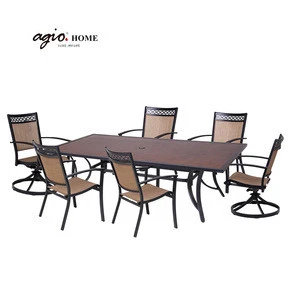 Hot Selling New Design Garden Furniture Sets Outdoor Patio Dining Table Set