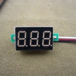 HOT SELLING Portable Digital Voltmeter DC 0-100V Red Light LED Panel Voltage Meter