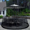 Hot Selling Pure Garden Outdoor Patio 7.5,9,11 Inches Umbrella with Mosquito Net
