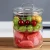 Import Hot selling  Pyrex glass jar stackable fruit salad bowl set with lid from China