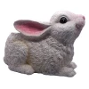Hot selling resin or other plastic material inflatable white rabbit