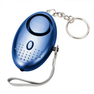 Hot selling self protection 130db security keychain lady personal alarm