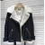 Import Hot Selling Sheepskin women real natural fur jacket with belt luxury ladies long sleeve coat from China