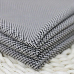 houndstooth wool fabric for winter women cashmere long coat fabric