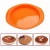 Import Household Round Cake Pie Flan Tart Birthday Party Baking Silicon Mold Cake from China