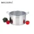 Import Household tri-ply clad stainless steel kitchen cookware stock/ soup pot from China