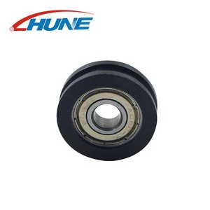 HUNE U10229-9 Pom Refrigerador Plastic Pulley Wheel Bearing With Screw Bolt