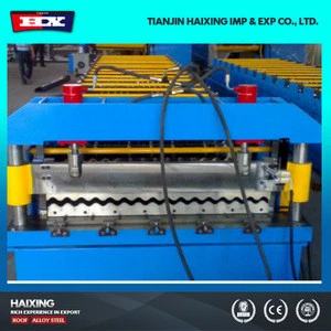 HX-high Galvanized Corrugated Steel Sheet/roofing Material making machine
