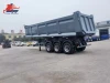 Hydraulic Dump truck trailer for sale can be customized from 15 tons to 80 tons semi tipper trailers for sale dump trucks 40 ton