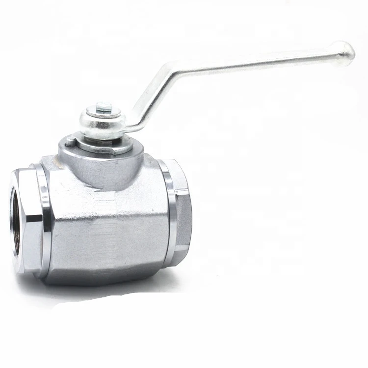 hydraulic manual valve manual shut off valve high pressure pneumatic ball valve