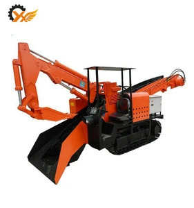 Hydraulic mucking loader for mine/haggloader for urban pipe jacking/in mining site mucking rock loader