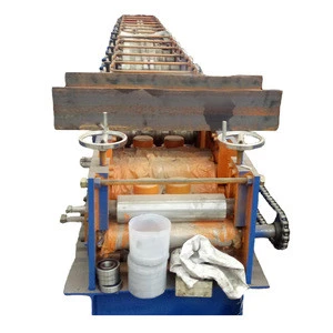 hydraulic steel cz purlin channel roller machine