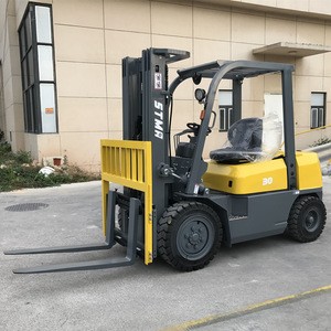 Hydraulic transmission diesel 3 ton forklift with Mitsubishi engine S4S