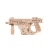 Import Idea Juguetes Metralletas Rubber Band Firing Gun Wooden Toys Items Wooden Product Ideas 2020 New Novelty DIY Toy Gear Drive Yes! from China