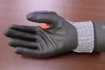 Impact Resistant Protect Safety Mittens With Nitrile Foam Coated Safety Working Mittens