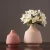Import Indoor decoration modern custom porcelain vase pink flower ceramic vase in bulk from China