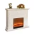Import Indoor decorative resin victorian electric fireplace price from China