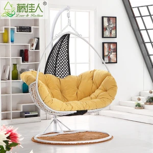 indoor rattan hanging chair swing