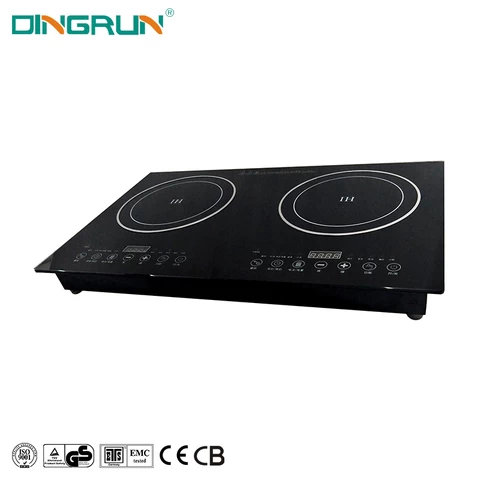 Induction Hob 2 Burner Two Plate Stove Double Induction Cooker