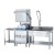 Import Industrial commercial Best Quality Portable Tabletop Dishwasher mini dish washer from China