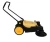 Import Industrial unpowered double brush HM920 fuel and electric free hand push sweeper/road floor sweeper from China