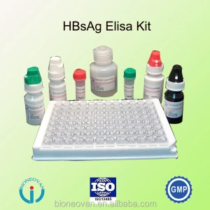 Infectious disease HBsAg/HIV/HCV/TP Elisa test kit Blood screening ELISA Test reagent