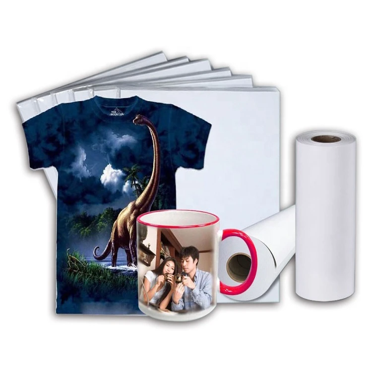 Inkjet A4 Heat Transfer 100gsm Sublimation Paper Fast Dry
