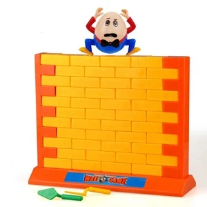 Interactive Funny Brain Toy Demolish Stacking Educational Wall Game Toy For Kids