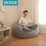 INTEX68579 Grey Spray Stripe Lazy Sofa Functional Manufacturers Air Luxury Sofa