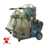 Jade cattle Hot 9JYT-8 Electric motor-driven piston Pump mobile cow milking machine for cows small dairy farm equipments