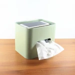 Japanese creative tissue box plastic paper box living room multi-functional storage box