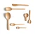 Import Japanese Multiple Style Kitchen Spoon Salad Milk Power Coffee Wooden Spoon from China