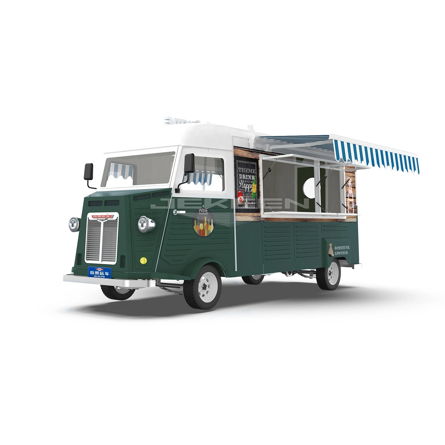 JEKEEN new customized mobile food truck  equipment of BARTON