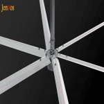 jenvos provide new product industrial motor ceiling fans led shenzhen