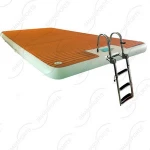 jetski floating dock with aluminium or 316 stainless ladder