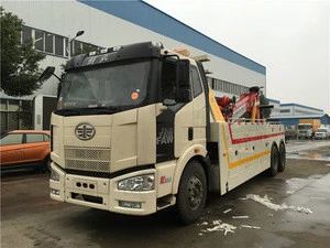 jiefang j6 6x4 tow truck wrecker