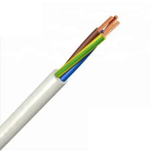 JIS copper conductor PVC insulation jacketed electrical wire flexible cord cable