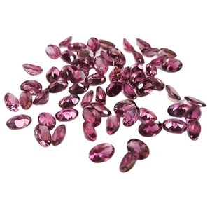 Kahkashan Jewelry Natural Pink Tourmaline Oval Faceted 3*4mm gemstone Wholesale Loose Gemstone With High Quality Jewelry Making