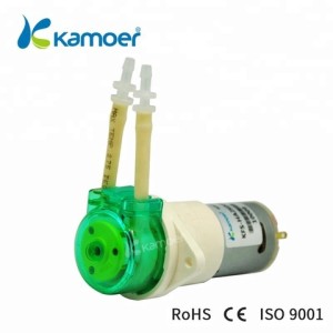 Kamoer KFS Brushed Motor 6v 24v DC Micro Flow Water Device Peristaltic Pump For UAV Spraying Pumps