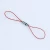 Import keychain elastic cord with button/mobile phone bungee cord with clips from China