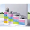 kids bedroom furniture 5+4+3+2 chest of drawers