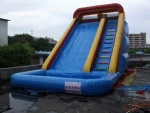 Kids playground giant inflatable pool slide,giant inflatable water slide,giant inflatable slide for sale