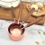 Kitchen Baking tools wooden handle 4pcs stainless steel measuring cups and spoons set