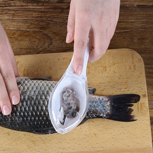 Kitchen Fish Skin Brush Fast Cleaning Scale Scraper Kitchen Accessories Cleaning Tools Fish Scale Brush