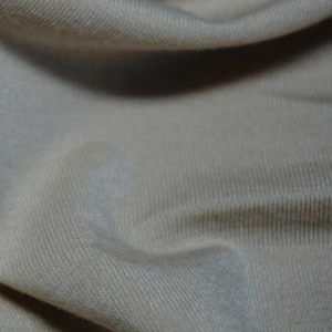 Knitted dyed soybean fiber fabric