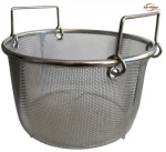 KS Stainless Steel Mesh Kitchen instant pot Colander Strainer Basket Food Pasta Rice Vegetables