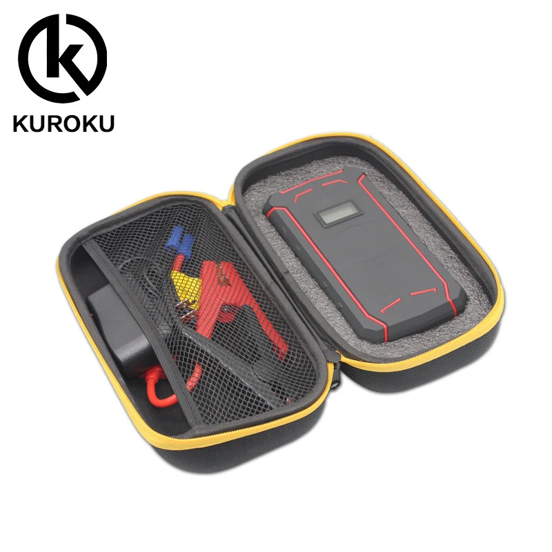 KUROKU New Model 18000mAh Car Jump Starter Quick Charger Multi-Function Vehicle Power Bank Jump Starter