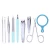 Import Lameila wholesale cosmetic nail tool 9 piece nail clip nail file manicure tools sets makeup products from China
